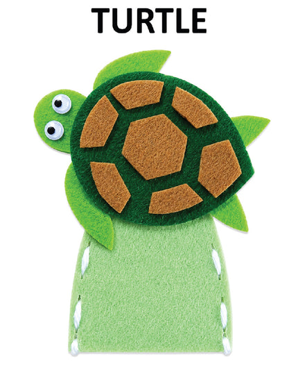 Craft Kit - Felt Finger Puppet - Sea Turtle 2
