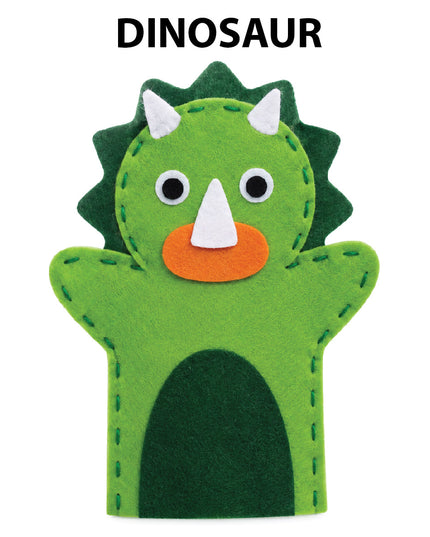 Craft Kit - Felt Hand Puppet - Dinosaur  2