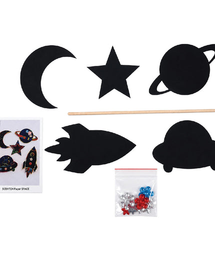 Craft Kit - Scratch Paper - Space 2