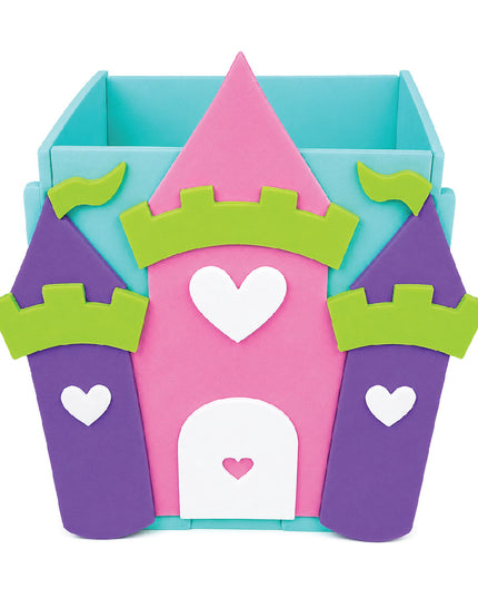 Craft Kit Foam - Castle Pencil Holder 2