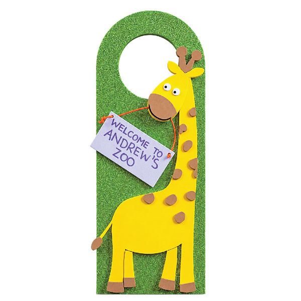 Craft Kit Foam - Doorhanger Giraffe 1