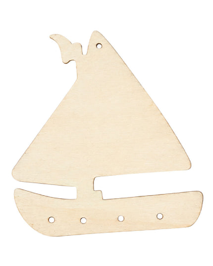 Craft Kit Wood Boar Wind Chime 4