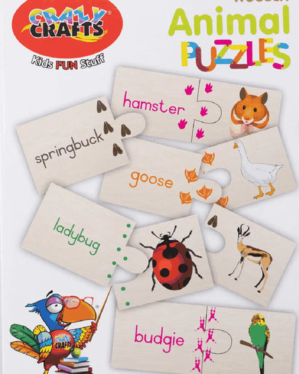 Crazy Crafts Puzzles - Animals 1