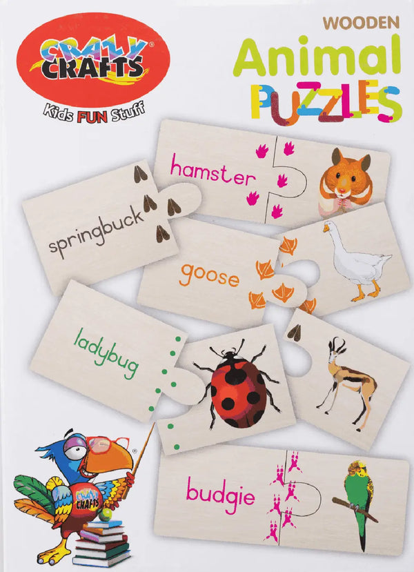 Crazy Crafts Puzzles - Animals 1