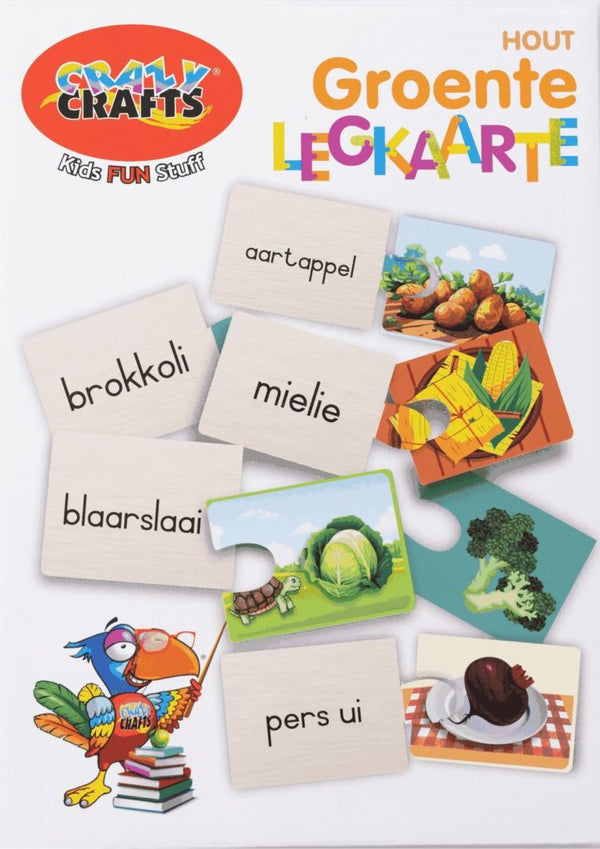 Crazy Crafts Puzzles - Groente 1