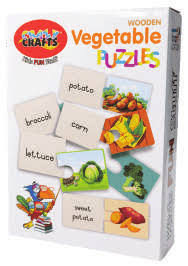Crazy Crafts Puzzles - Vegetables 1