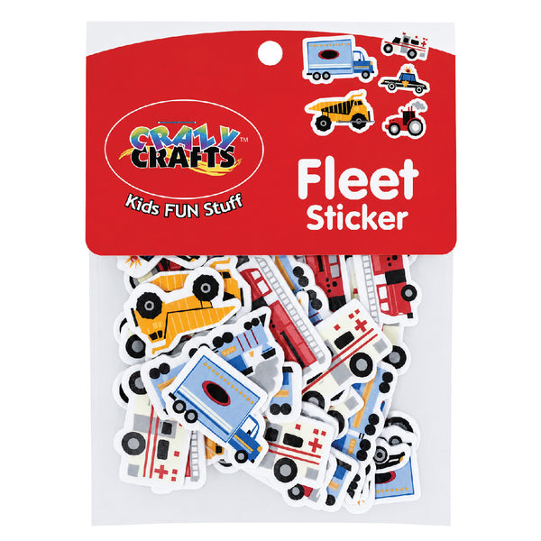 Crazy Sticker Range - Fleet - Packet 1