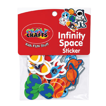 Crazy Sticker Range - Infinity Space - Packet 2