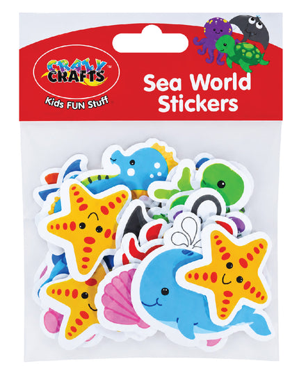 Crazy Sticker Range - Sea World - Packet 1