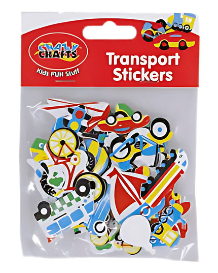 Crazy Sticker Range - Transport - Packet
