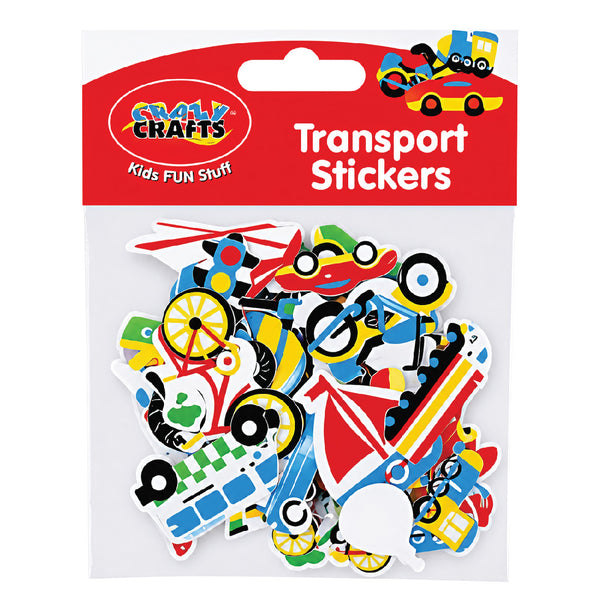 Crazy Sticker Range - Transport - Packet 1