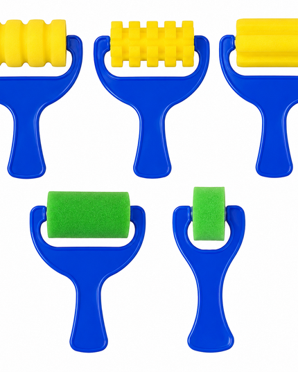 Sponge Rollers Creative 5 Piece