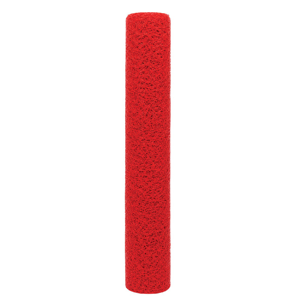 Decorative Mesh - RED -  48cm x 4m 1