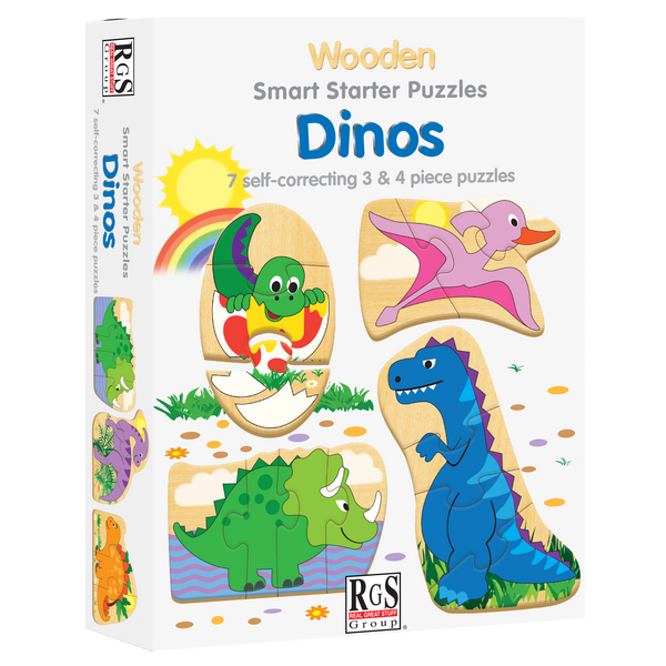 Puzzle -Smart Starter 2&3 pieces Dinos