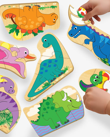 Puzzle -Smart Starter 2&3 pieces Dinos