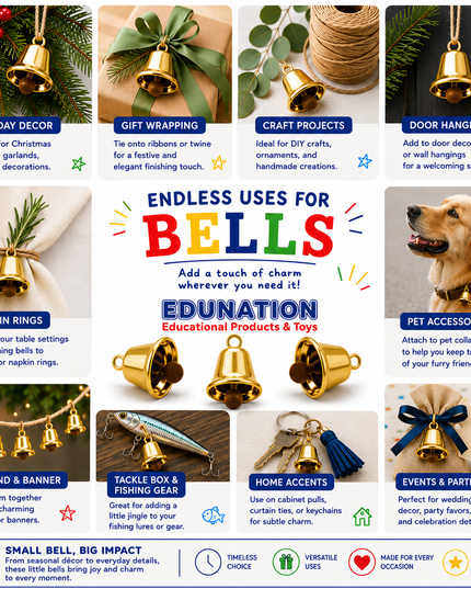 Bells Liberty 20mm - Gold each