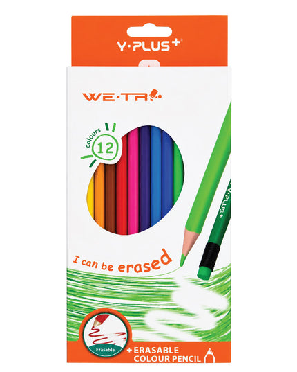 Erasable Colour Pencils 12's 2