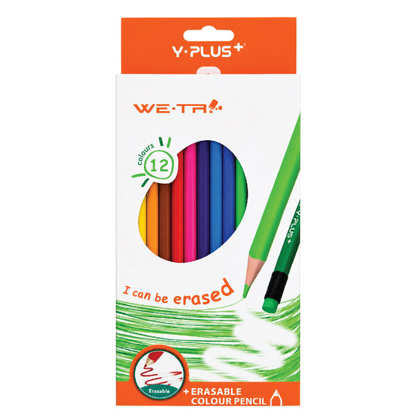 Erasable Colour Pencils 12's 2