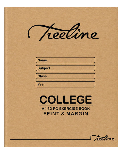 Exercise Book A4 32pg Feint & Margin 2