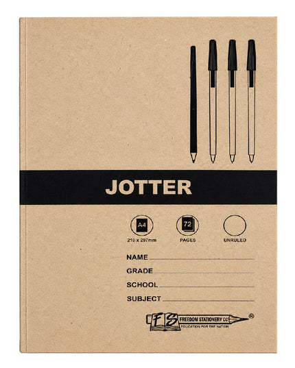 Exercise Book A4 72pg Jotter 2