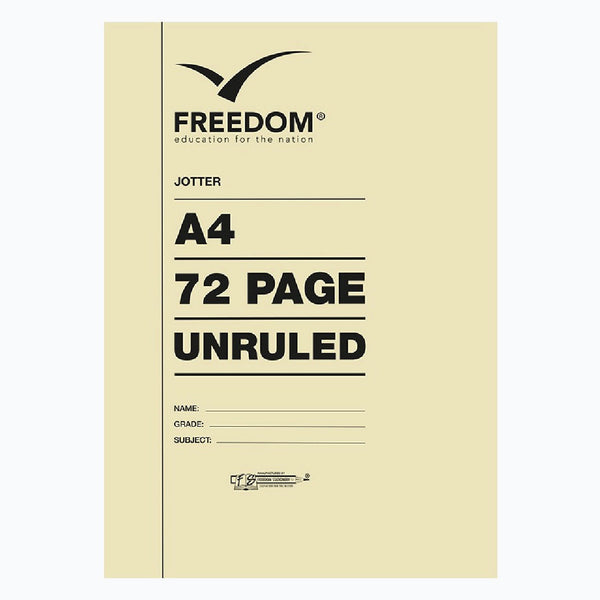 Exercise Book A4 72pg Jotter 2