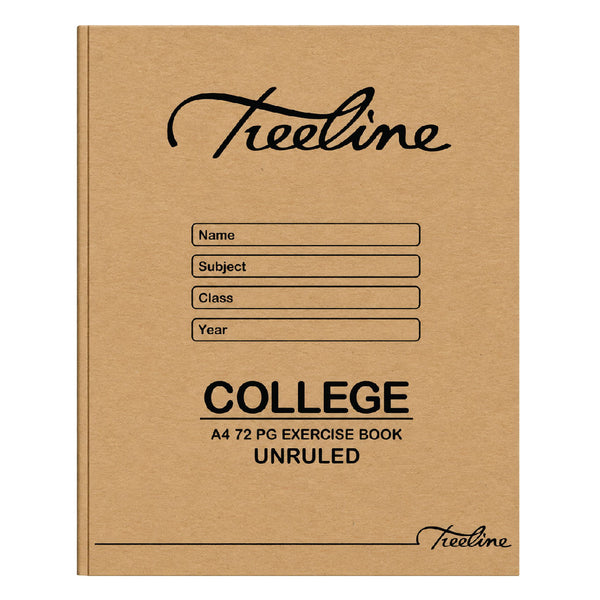 Exercise Book A4 72pg Unruled 2