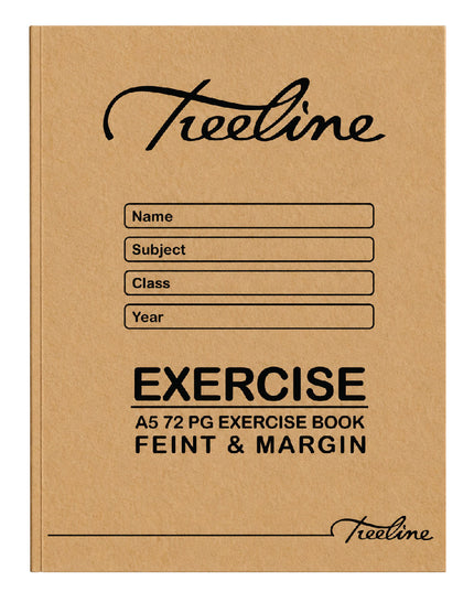 Exercise Book A5 72pg Feint & Margin 2