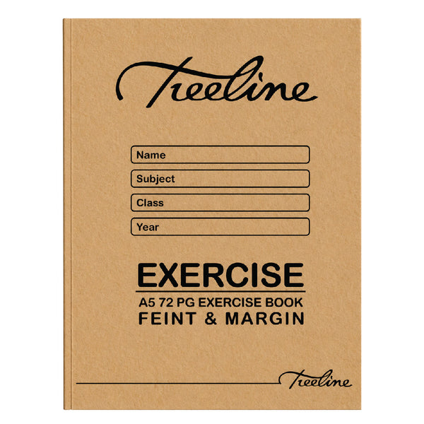 Exercise Book A5 72pg Feint & Margin 2