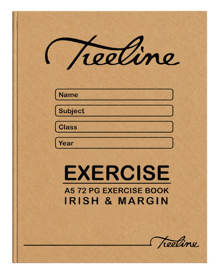 Exercise Book A5 72pg Irish & Margin 2