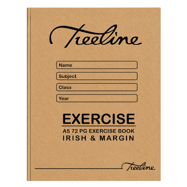 Exercise Book A5 72pg Irish & Margin 2