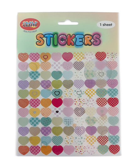 Fancy Hearts Stickers