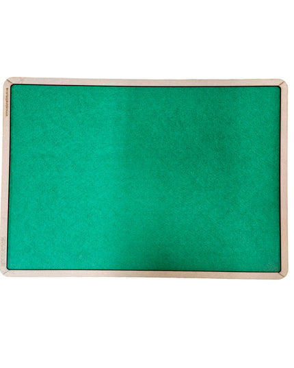 Felt - Board A2 in frame - Green
