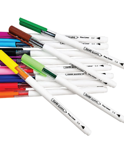 Fine Liners 0.4mm 12's - Bantex 4