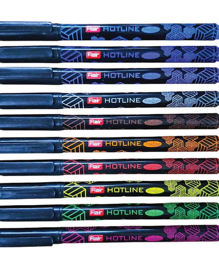 Fineliner Hotline 10's - Flair Creative 4