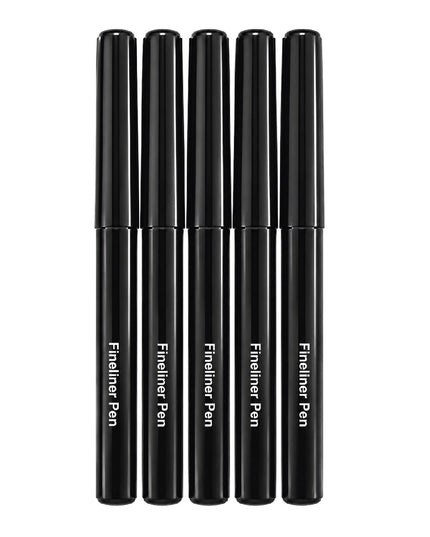 Fineliner Pens Black FL005 5 Piece 4