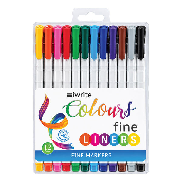 Fineliners 0.4mm 12's - iWrite 2