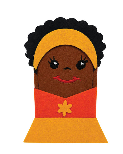 Finger Puppet - Family of 7 - African 12