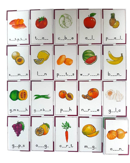 Flash Cards Fruit & Vegetables