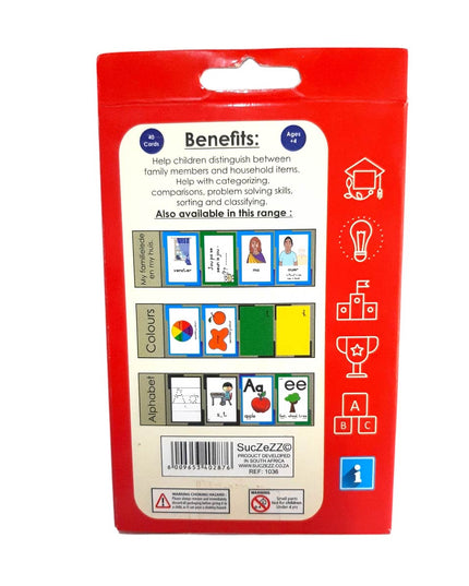 Flash Cards My family members and my home