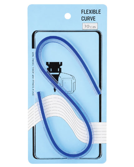 Flex Curve Ruler with Gradation 30cm 2