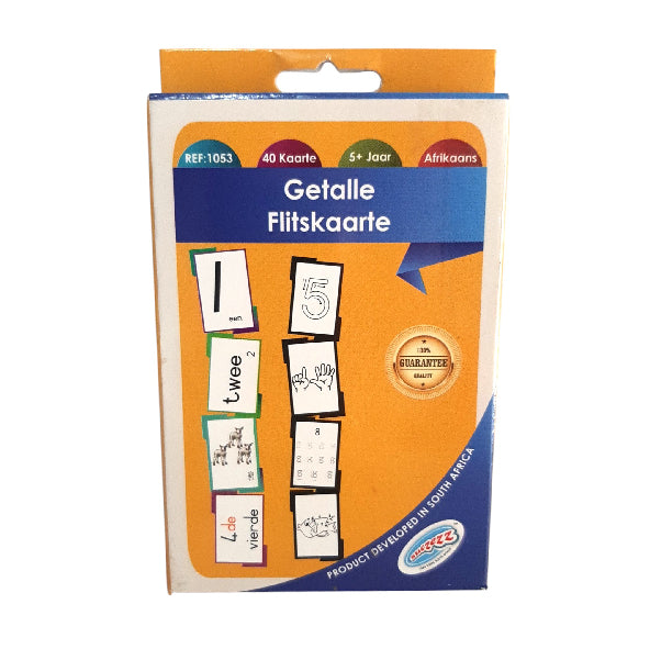 Flitskaarte Getalle
