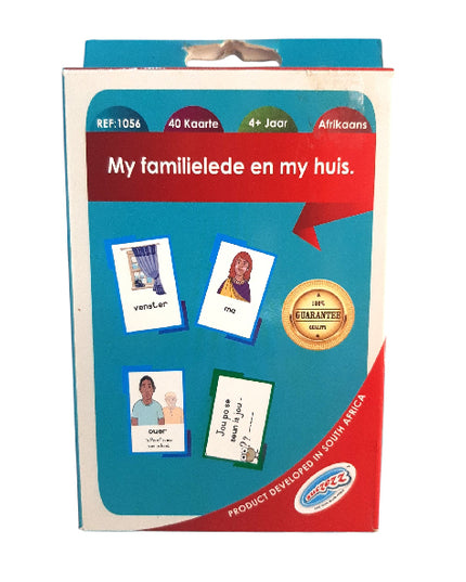 Flitskaarte My familielede en my huis