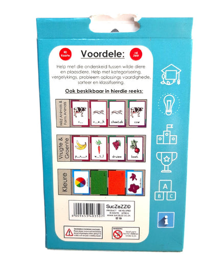 Flitskaarte Wilde Diere & Plaasdiere