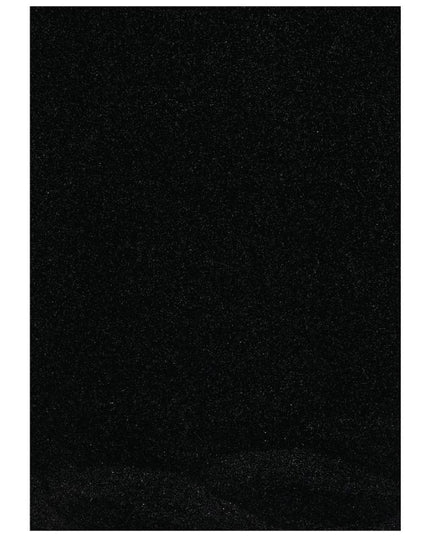 Foam Fun A4 Glitter - Black