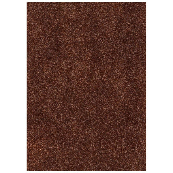 Foam Fun A4 Glitter - Brown