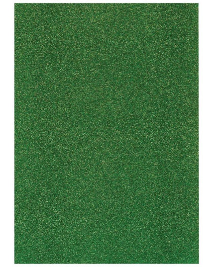 Foam Fun A4 Glitter - Green