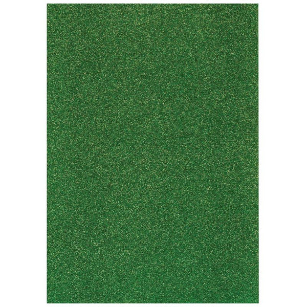 Foam Fun A4 Glitter - Green