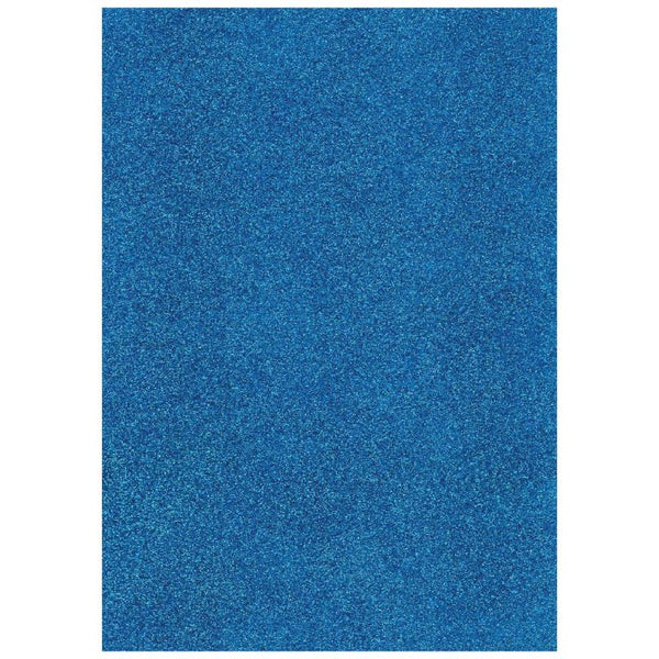 Foam Fun A4 Glitter - Light Blue