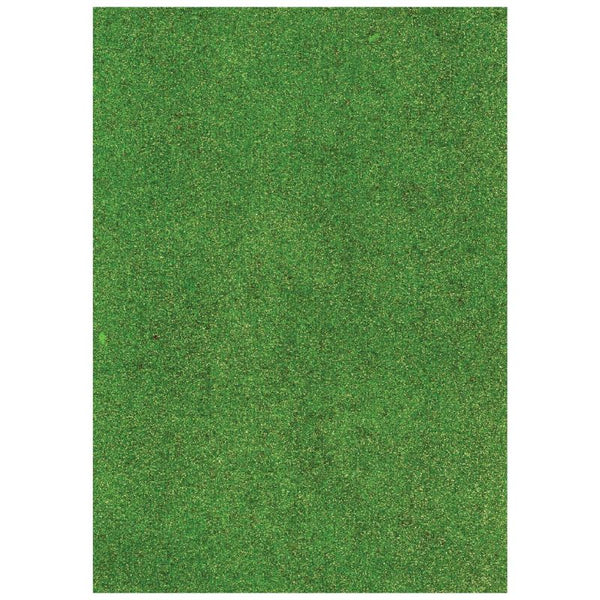 Foam Fun A4 Glitter - Light Green