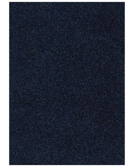 Foam Fun A4 Glitter - Navy Blue